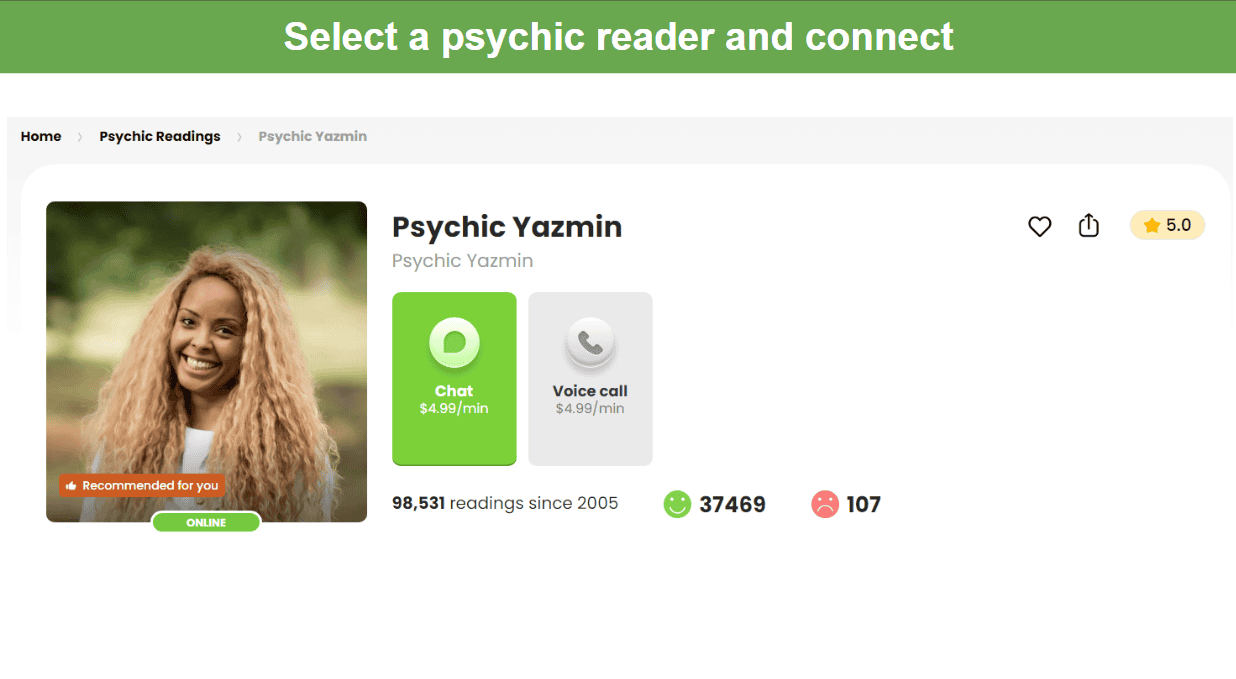 connect with a psychic on Kasamba