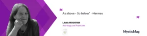 Lana Wooster on Astrology