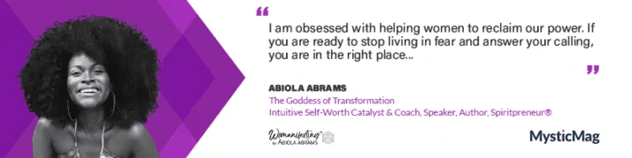 'Womanifest' Yourself with Abiola Abrams