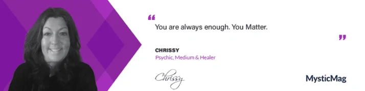 Chrissy on Mediumship