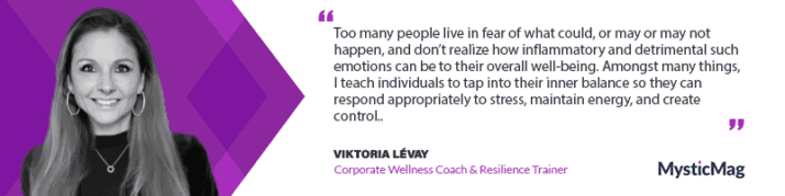 Mastering Resilience and Wellness - Insights from Corporate Wellness Coach and Resilience Trainer, Viktoria Lévay