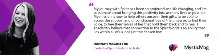 Evidential Mediumship with Hannah Macintyre