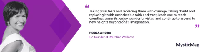 Empowering Holistic Transformation: Pooja Arora, Co-founder of ReDefine Wellness