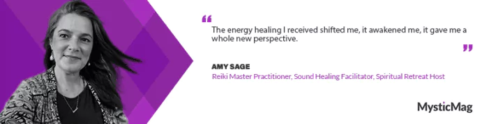 Amy Sage's Journey: Transforming Lives through Energy Healing