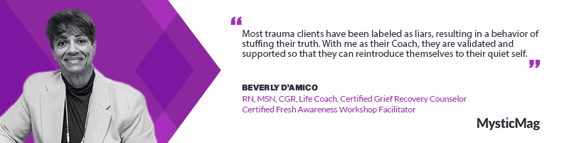 Heartfelt Healing - Beverly D'Amico's Journey as a Life Coach and Certified Grief Recovery Counselor