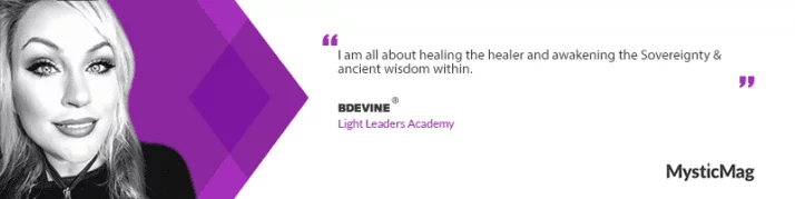 BDevine®️ on Spiritual Training and Awakening the Healer Within