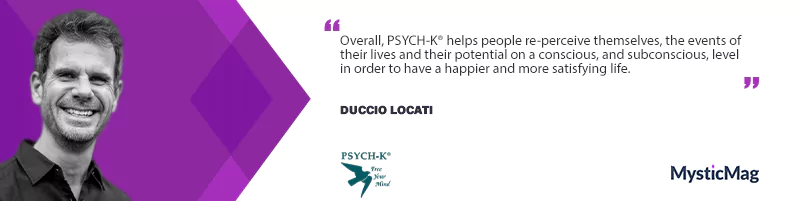 Duccio Locati on PSYCH-K®