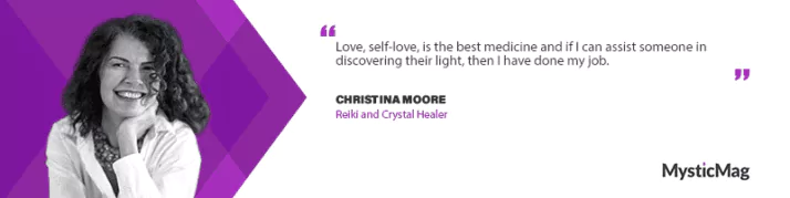 A Journey of Crystals, Reiki, and Finding Your Light - With Christina Moore