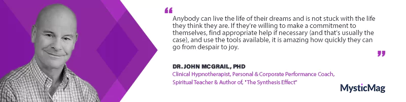 Unlocking Transformation with Dr. John McGrail, Architect of 'The Synthesis Effect'