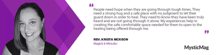 Unlocking Mystical Realms with Rev. Krista McKeon - A Journey into Magick and Miracles