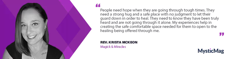 Unlocking Mystical Realms with Rev. Krista McKeon - A Journey into Magick and Miracles