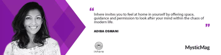 “The space to stop, pause and hear yourself again” - Adiba Osmani