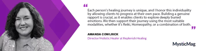 Revitalizing Wellness: Amanda Cowlrick Discusses the Mission and Innovations of Replenish Healing with MysticMag