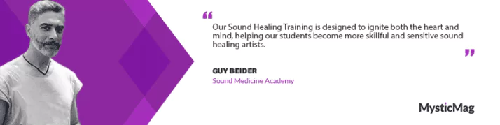 The Sound of Healing: Interview with Guy Beider