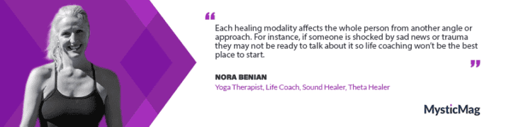 Harmonizing Mind, Body, and Spirit - Nora Benian’s Holistic Approach to Healing Transforms Lives