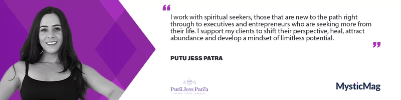 Breathwork, Embodiment, Empowerment and Spiritual Teachings Putu Jess Patra