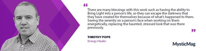 Finding Peace and Purpose: A Look into Energy Healing with Timothy Pope