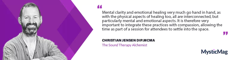 Harmonizing the Soul - Christian Jensen, The Sound Therapy Alchemist, on Healing Through Vibrations