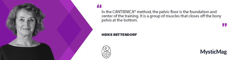 Heike Bettendorf on the CANTIENICA® method, Regression Therapy and Chinese Metaphysics