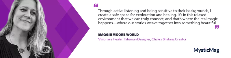 Dancing Between Worlds - Maggie Moore’s Journey from Jewelry Maker to Visionary Healer