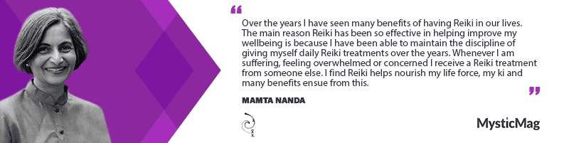 “Reiki is a natural form of healing” - Mamta Nanda