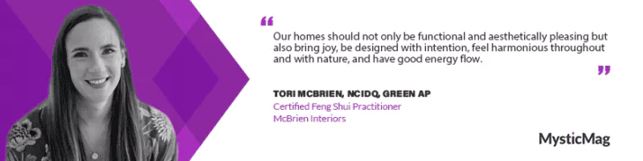 Harmonizing Spaces: Tori McBrien on Feng Shui, Energy Flow, and Modern Interior Design