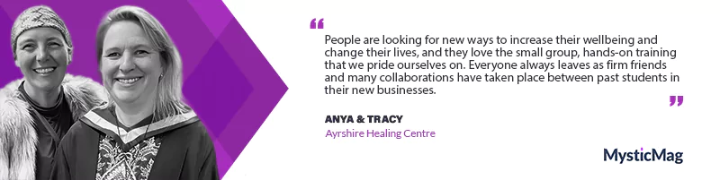 Nurturing Mind, Body, and Spirit - Anya & Tracy’s Award-Winning Vision for the Ayrshire Healing Centre