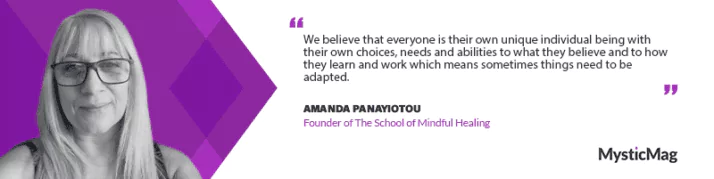 A Journey of Self-Discovery With Amanda Panayiotou