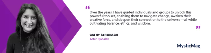 Bridging Ancient Wisdom with Today’s Needs: Cathy Stronach on Astrology and Qabalah