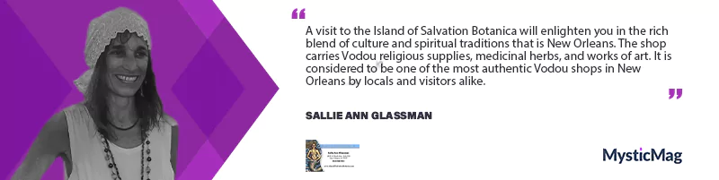 Sallie Ann Glassman - A Practitioner of Haitian Vodou, a Writer, and an Artist