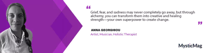 Anna Georghiou: Weaving Art, Music, and Spirituality into a Tapestry of Transformation