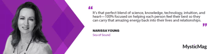 Harmonizing Healing: Narissa Young Explores the Transformative Power of Sound with MysticMag