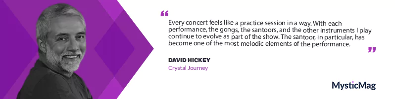 Resonating with the Cosmos - David Hickey’s Crystal Journey Through Sound and Spirit